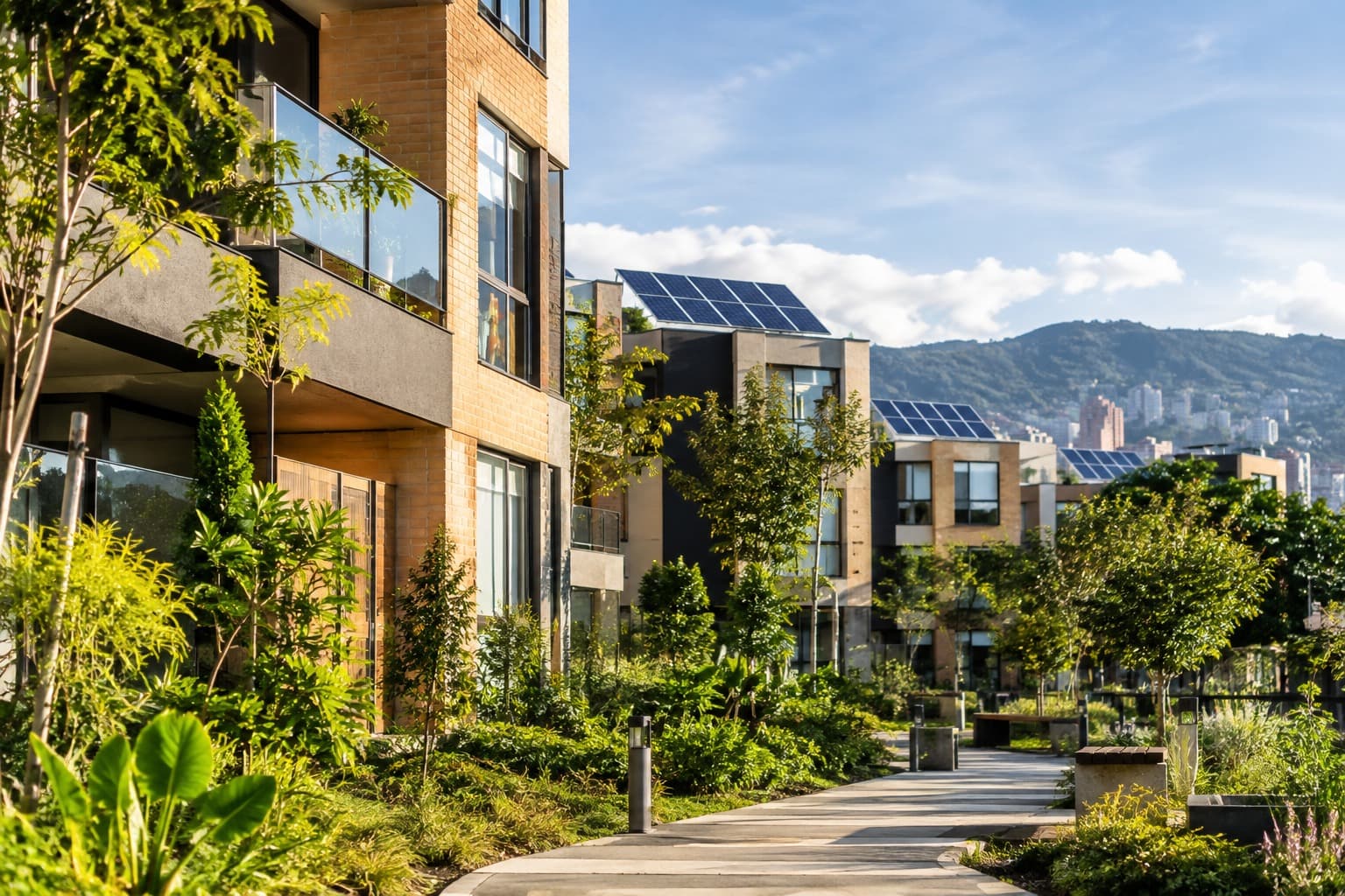Vivienda sostenible gana espacio en Colombia por eficiencia energética y ahorro en el hogar